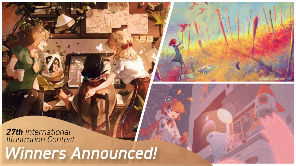 Clip Studio Paint x NVIDIA Studio 27th International Illustration Contest Winners Announced