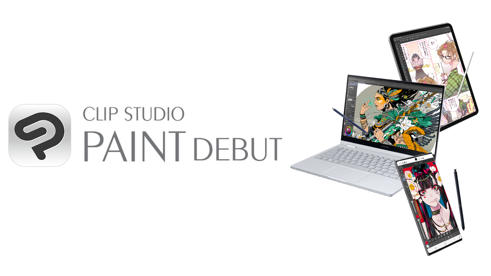 Alliance partner grade, Clip Studio Paint DEBUT,  to be made available on tablets and smartphones