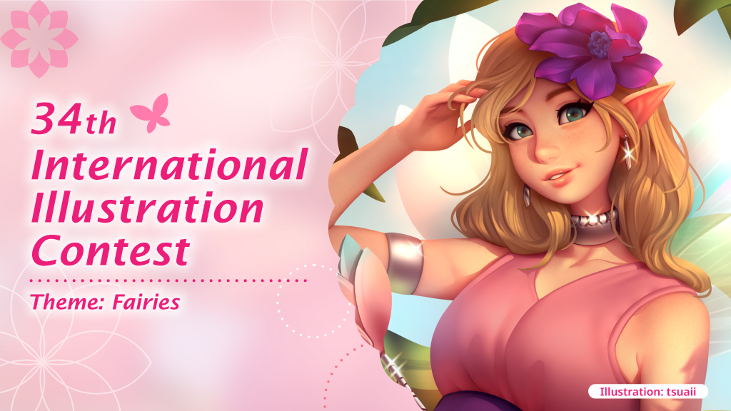 Celsys Seeking Fairy Illustrations for the 34th International Illustration Contest!