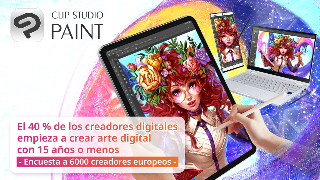 El 40 % de los creadores digitales empieza a crear arte digital con 15 años o menos 　Encuesta a 6000 creadores europeos