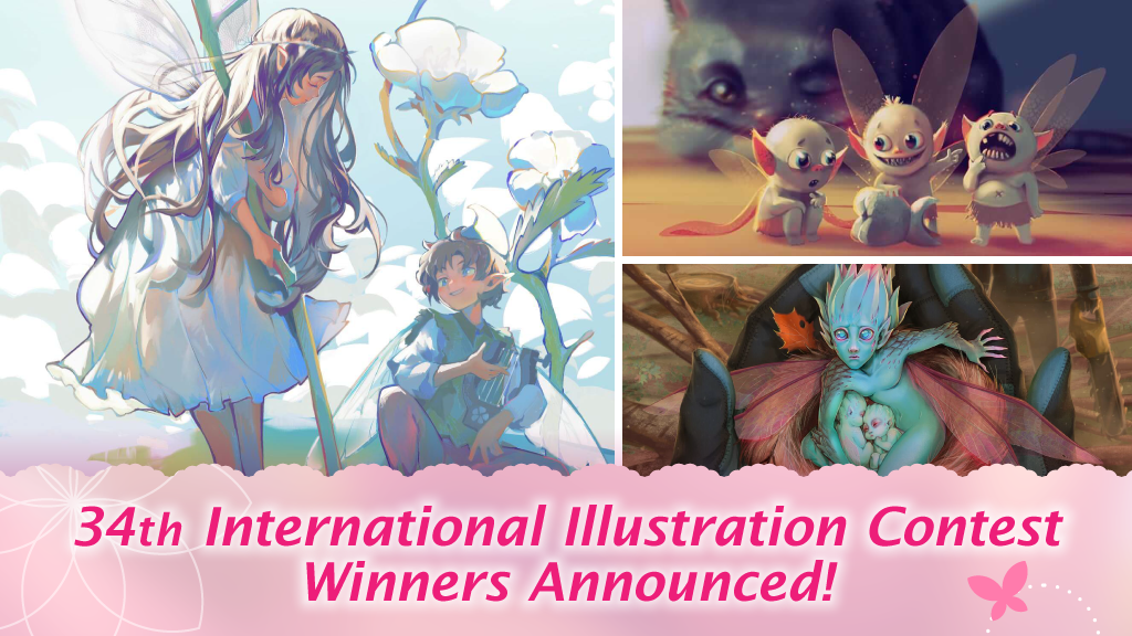 Unique Fairy Illustrations Gathered in the 34th International Illustration Contest