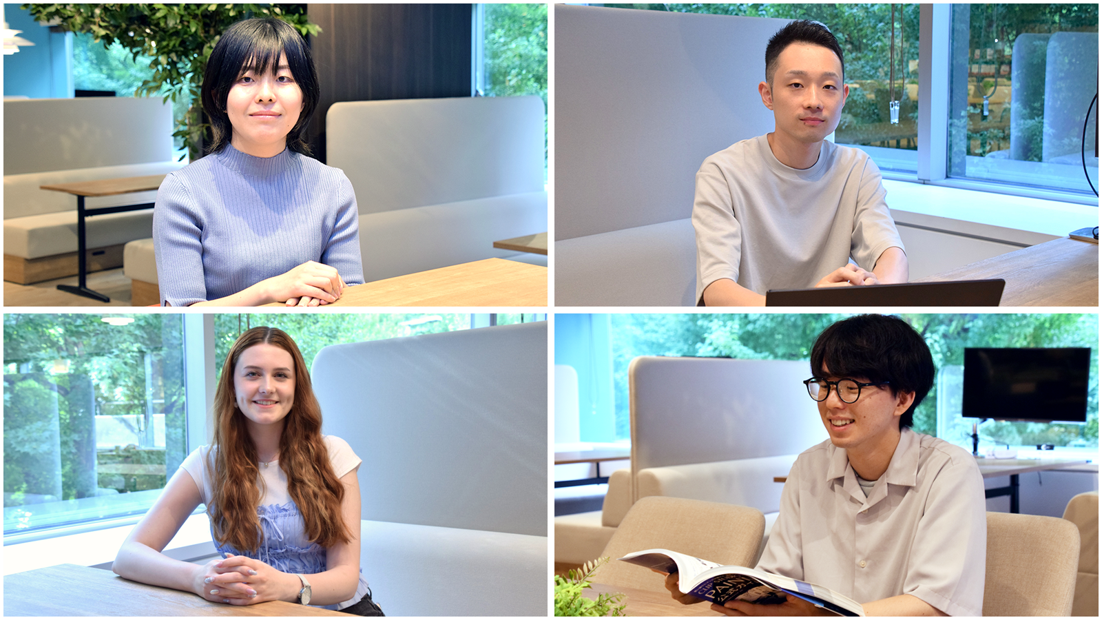 New staff interview with our new graduate.
