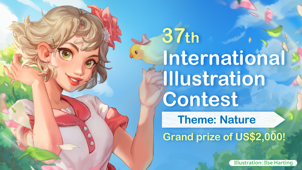 Celsys Seeking Nature-Themed Illustrations for the 37th International Illustration Contest!