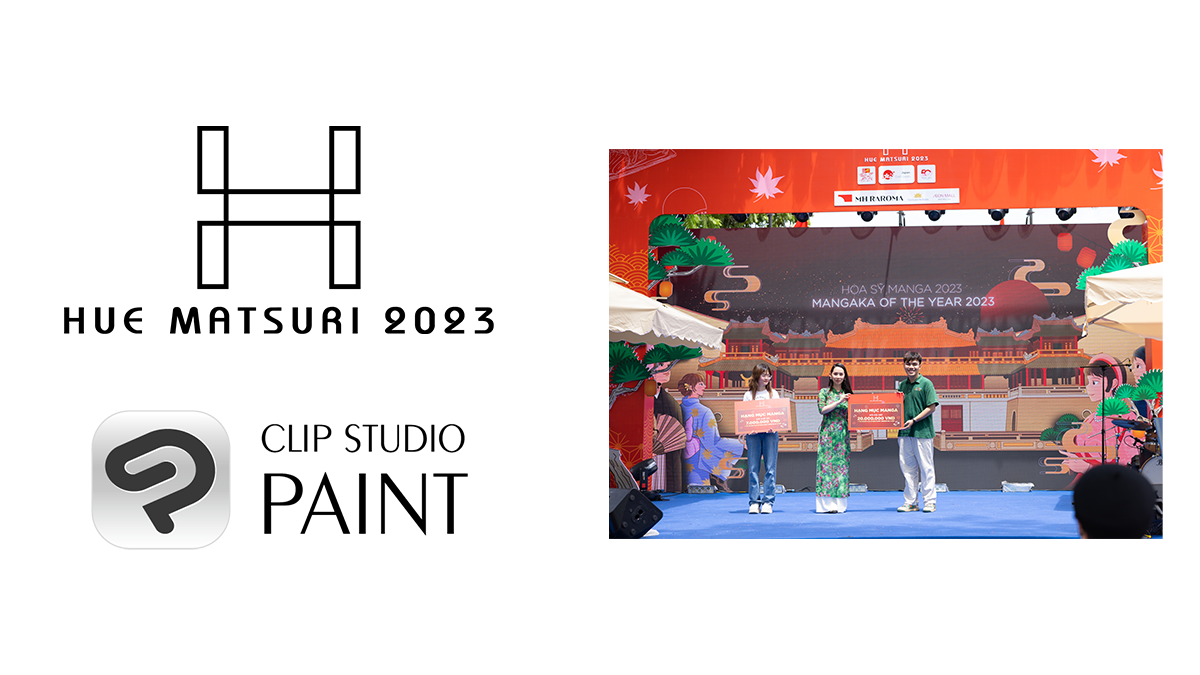 Clip Studio Paint Sponsors Pop Culture Event “Hue Matsuri” in Vietnam