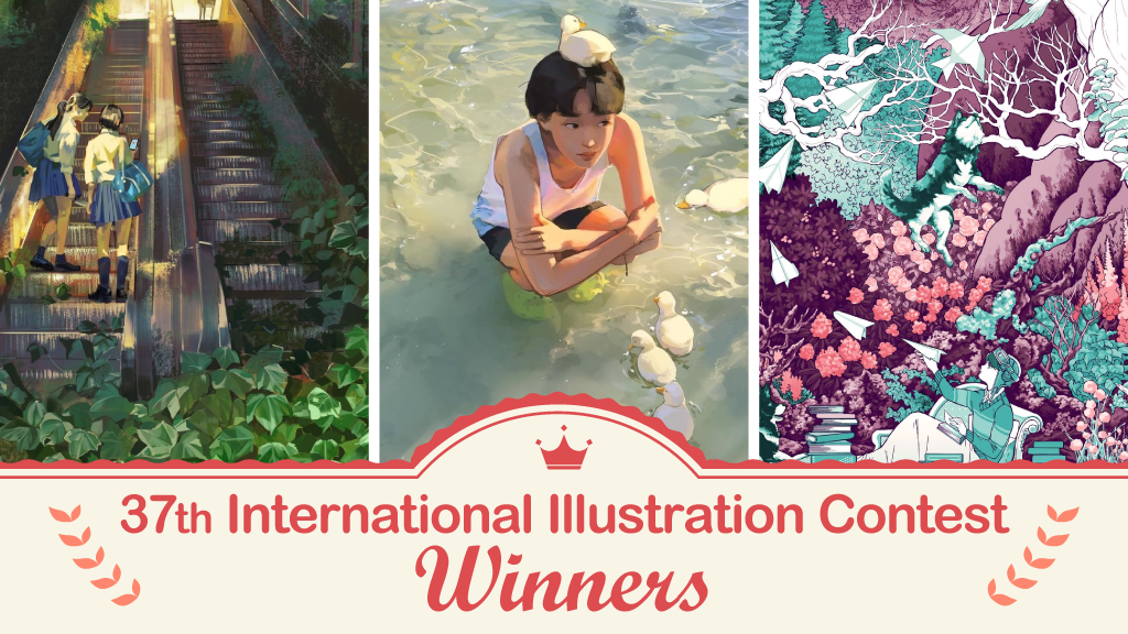 Artists Show Their Talents with Nature-Themed Artworks - Announcing the Winners of the 37th International Illustration Contest!