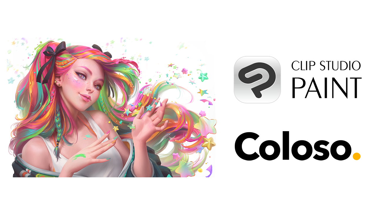 「CLIP STUDIO PAINT」とオンライン講座サービス「Coloso」がコラボレーション！　「CLIP STUDIO PAINT」プレゼントキャンペーンをグローバルに開催