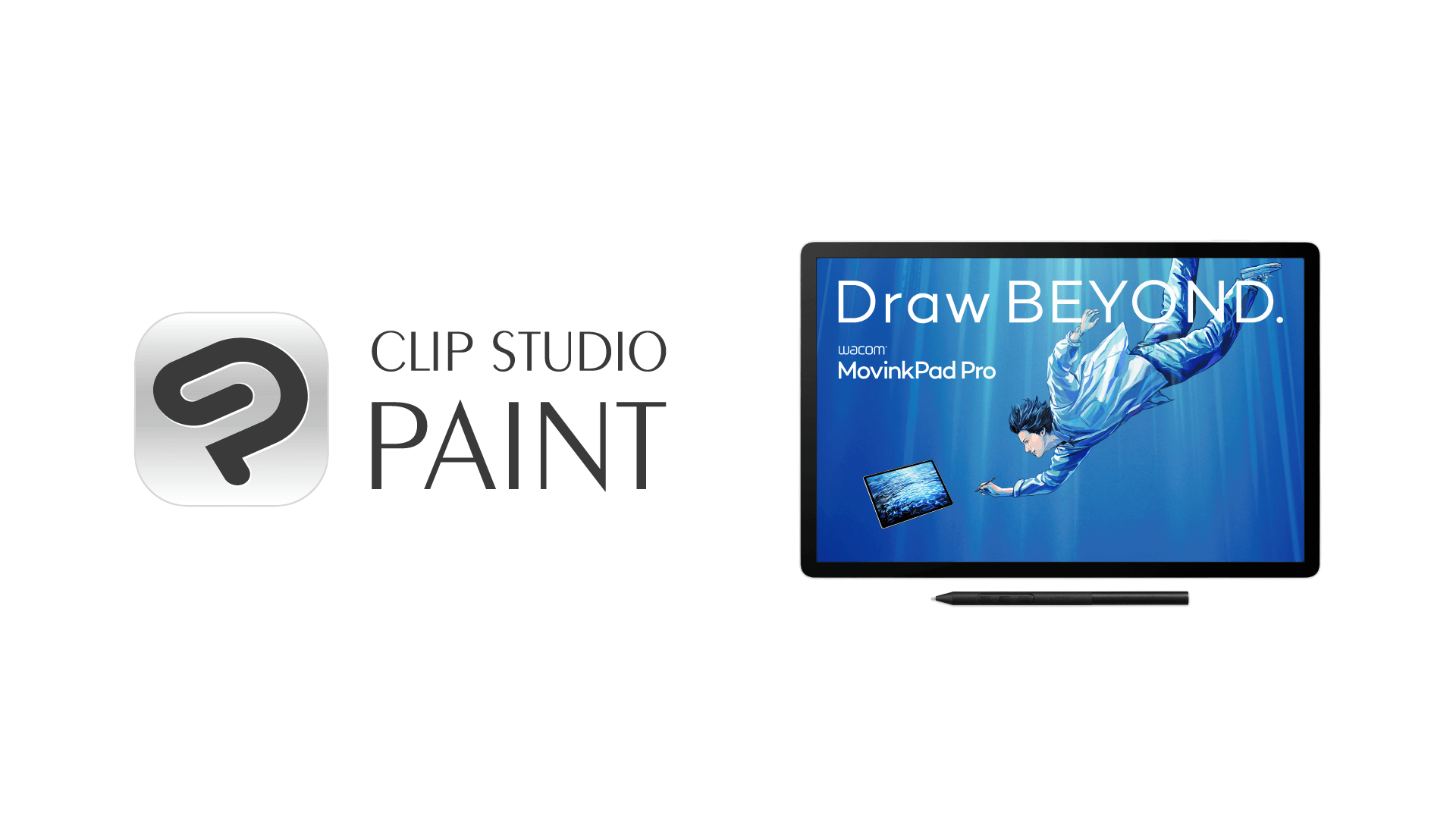 「CLIP STUDIO PAINT」が10月1日発表のワコム新製品「Wacom MovinkPad Pro 14」にプリインストール　14インチ有機ELディスプレイと進化した描画性能を搭載し、クリエイターをサポート