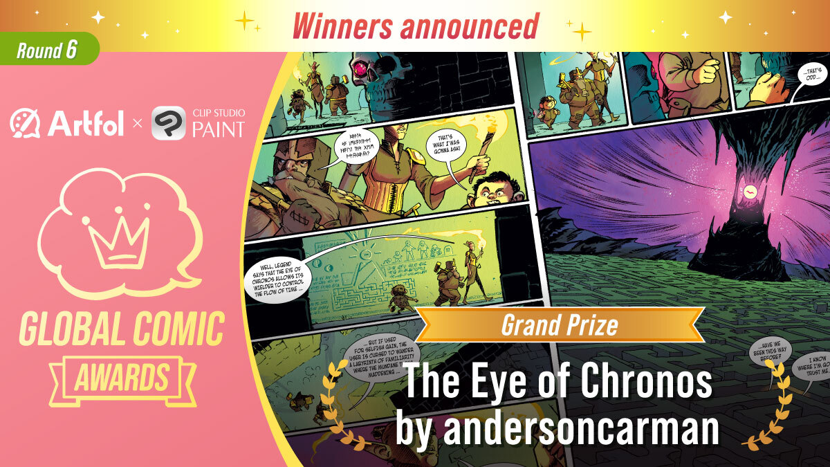 Winners of Artfol x Clip Studio Paint Global Comic Awards 2025 Announced!