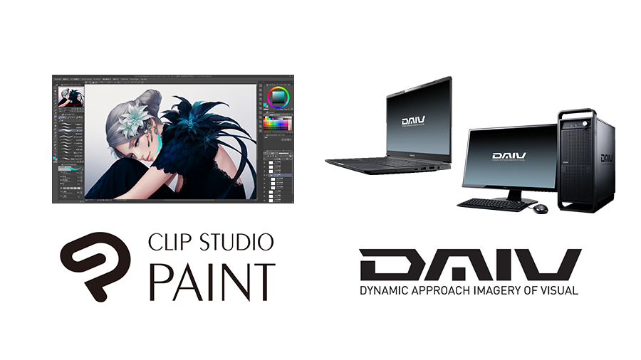 「CLIP STUDIO PAINT」がマウスコンピューターのPCとセットで購入可能に　GOLDプレゼントキャンペーンも実施