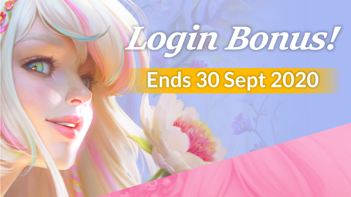 Celebrating the launch of Clip Studio Paint for Galaxy! New Login Bonus Promotion