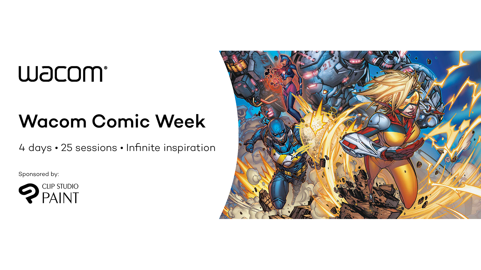 Online event “Comic Week”: Wacom and Celsys Celebrate Infinite Inspiration with 4-Day Online Event