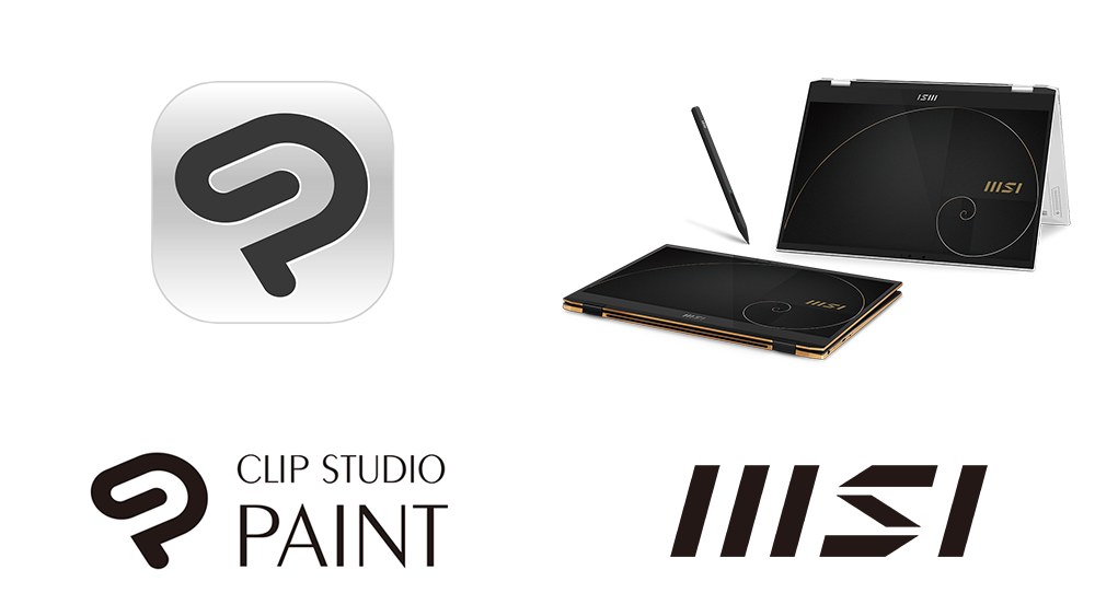 Clip Studio Paint Giveaway Campaign for purchasers of Pen-equipped MSI Notebook PCs