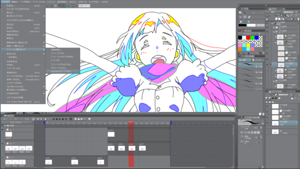 ジブリで磨かれたアニメーション制作ソフト「OpenToonz」と「CLIP