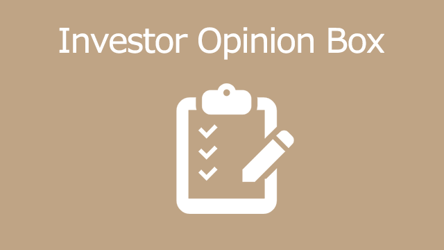 Investor Opinion Box